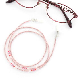 名古屋眼鏡　エレガントメガネチェーン ピンク　9286 01