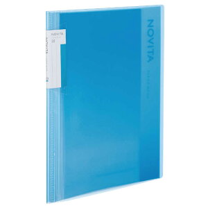 コクヨ クリヤーB ノビータ B5・20枚 ライトブルー ラNV21LB