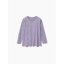 TENTIAL　BAKUNE Dry Women Long Sleeve 上 ラベンダー(M)-25SS　25SSBA007W00250005N
