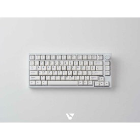 VARO　ゲーミングキーボード(ラピッドトリガー対応) 磁気式スイッチ搭載 75％ ［有線 /USB-A＋USB-C］ ホワイト　VM-75HEWH