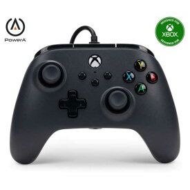 POWERA　(国内正規品 2年保証)PowerA有線コントローラー ブラック Xbox Series XS用 PC Windows 10/11 (公式ライセンス取得) PowerA　1519265JP-03