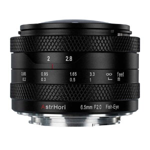 ASTRHORI�@�J���������Y 6.5mm F2.0 Fish-Eye �\�j�[E�}�E���g APS-C �i �\�j�[E / �P�œ_�����Y �j �@6.5mmF2.0fisheyeEC