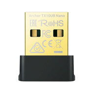 TPLINK　Archer TX10UB Nano AX900 Bluetooth 5.3対応ナノUSB Wi-Fi子機 ［Wi-Fi 6(ax)］　ARCHERTX10UBN…
