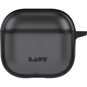 LAUT�@AirPods 4�p�P�[�X HUEX PROTECT L-AP5-HPT-BK �u���b�N�@L_AP5_HPT_BK