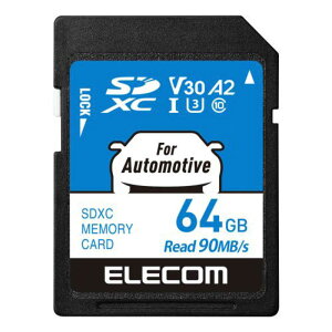 GR@ELECOM@SDJ[h SDXC 64GB Class10 UHS-I U3 V30 A2 Ǎő90MB/s ( J[ir/ ĎJ Ή ) ϋvf@MF-DRSD064GU13