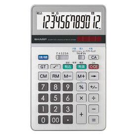 シャープ　SHARP　実務電卓 ナイスサイズ　EL-N742K