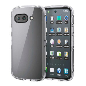 �G���R���@ELECOM�@Google Pixel 9a �P�[�X �n�C�u���b�h �J�o�[ TOUGH SLIM LITE �Ռ��z�� �y�� ���^ �J���������Y�ی�݌v ���C�����X�[�d�� �N���A�@PM-P251TSLACR