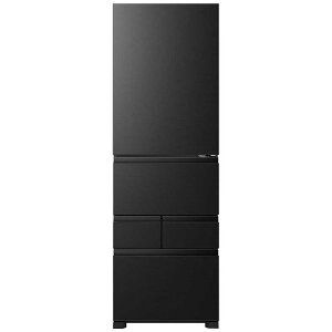 【標準設置無料】 ハイセンス 冷蔵庫 5ドア 450L 右開き 真ん中野菜室 Connect Life 幅59.8cm ブラッシュドメタルブラック HRDCH450KK