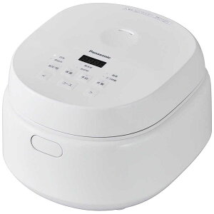 パナソニック Panasonic 炊飯器 5.5合 マイコンジャー 黒角厚釜 ホワイト SR-A110D-W