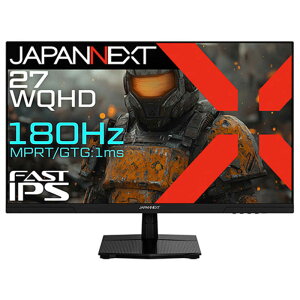 JAPANNEXT@𑜓x Q[~Oj^[ HDMI2.1 DP HDR 1ms PS5 WQHDF120Hzڑ PBP/PIP (2Nۏ) m27^ / WQHD(2560×1440) / Chn@JN-i27G180Q