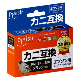 プレジール　互換プリンターインク ［エプソン KNI-BK-L］ ブラック　PLE-EKNIL-B