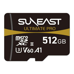 SUNEAST@microSDXC J[h ULTIMATE PRO(AeBCgv) mClass10 / 512GBn@SE-MS2512G26G1F