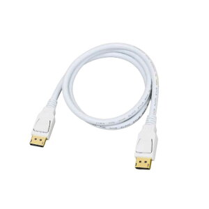 ���[�����@DisplayPort�P�[�u�� Ver1.4 8K�Ή� �m3m�n �z���C�g�@TDC-WH8KDP30