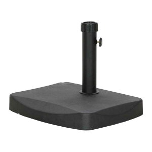 不二貿易 半円パラソルベース 20kg HTH20 ブラック 30500