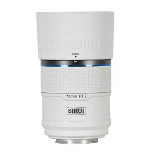 SIRUI�@�I�[�g�t�H�[�J�X�����Y F1.2 APS-C 75mm X/�z���C�g �mFUJIFILM X / �P�œ_�����Y�n �z���C�g�@75AS12X-W-JP