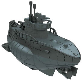 童友社　デフォルメプラモデルミリタリー U05型サブマリン(グレー)