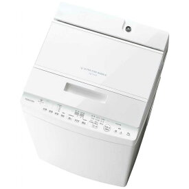 【標準設置無料】 東芝　TOSHIBA　全自動洗濯機 洗濯8.0kg ZABOON グランホワイト　AW-8DH5-W
