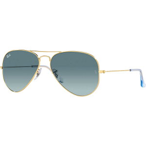 ���C�o���@RayBan �T���O���X AVIATOR LARGE METAL 58mm �|���b�V���S�[���h/�u���[�O���f�B�G���g�@RB3025 0013M58