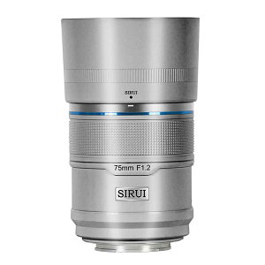 SIRUI�@�I�[�g�t�H�[�J�X�����Y F1.2 APS-C 75mm Z/�V���o�[ �m�j�R��Z / �P�œ_�����Y�n �V���o�[�@75AS12Z-S-JP