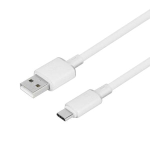 OWLTECH�@Mignonne �V�[�X���[�P�[�u�� Type-A to Type-C 1.2m �~�X�e�B�z���C�g�@OWL-CBS1MINAC12-WH