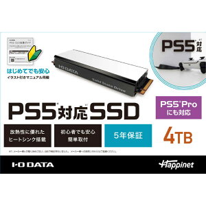 IOf[^@PS5Ή M.2 gSSD q[gVNt 4TB@HNSSD-4P5A