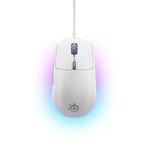 STEELSERIES@Rival 3 Gen 2 White mw / L / 6{^ / USBn zCg@62516