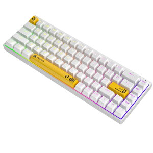 SYNTECH�@�Q�[�~���O�L�[�{�[�h ( ���s�b�h�g���K�[�Ή� ) �z���C�g�@G68HE-WY