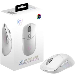 MSI�@VERSA 300 ELITE WHITE W �m���w�� / �L��/����(���C�����X) / 6�{�^���n�@VERSA300ELITEWHITEW