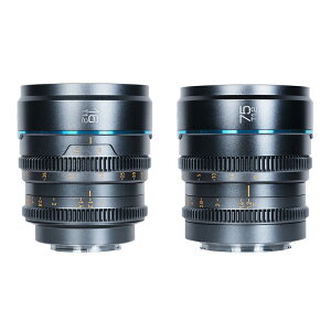 SIRUI�@�V�l�}�����Y T1.2 APS-C/S35 2�{�Z�b�g(16/75mm) X/�O���[ �mFUJIFILM X / �P�œ_�����Y�n�@MS-2SXG-JP