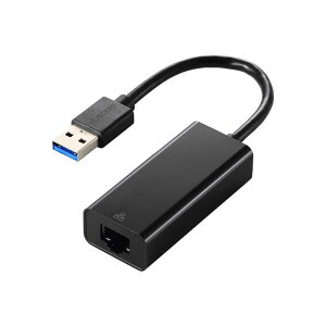 �G���R���@ELECOM�@�L��LAN�A�_�v�^�[ USB-A 1000Mbps �����ʐM USB3.2 Gen1 ( Windows 11 10 Mac Nintendo Switch �Ή� ) �ϊ��A�_�v�^ �u���b�N�@EDC-GUA3V3-B