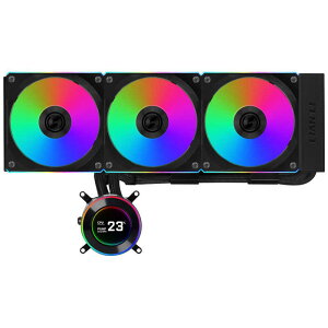 LIANLI@HydroShift II LCD-C 360CL Black@LL-HS2-LCD-360CL-BK