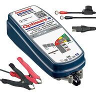 テックメイト　オプティメート6 Ampmatic搭載 Ver.3 全自動バッテリー充電器(ワニ口クリップ、車両側ケー…