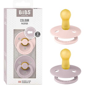 CLOVISBABY　天然ゴムおしゃぶり COLOUR(カラー) サイズ2 2PK Blossom / Dusky Lilac