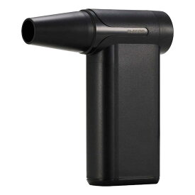 エレコム　ELECOM　エアダスター 電動 USB 充電式 強力 ブロワー 8段階風量調整 ノズル付属 ( PC キーボード 車内 エアコン ホコリ などの 掃除 ) コンパクト 軽量　AD-ALB04BK