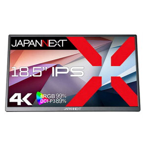 JAPANNEXT@IPSpl oCj^[ miniHDMI USB Type-C sRGBF99 DCI-P3F89 LbNX^h |[` @JN-MD-IPS185UHDR
