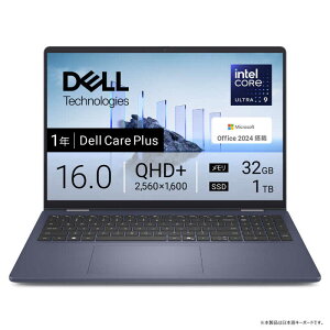 DELL@f@m[gp\R Dell 16 Plus 2in1 [ 16^ / Win11 Home Copilot{PC / Core Ultra 9 / 32GB / SSD1TB / Office ] ~bhiCgu[@CCL96P-FNHBC