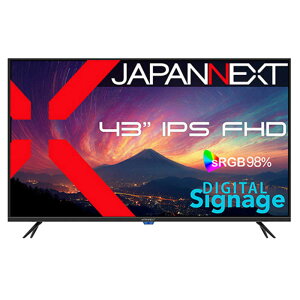 JAPANNEXT@IPS ^tj^[ HDMI R|[lg rfI/ IveBJo USBĐΉ R m43^/tHD(1920×1080)/Chn(2Nۏ) @JN-IPS43FHD2-U