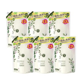 さらさ　洗濯洗剤　液体　ジェル　超ジャンボサイズ　詰め替え　大容量　洗剤　無添加　まとめ買い　1260g×6個