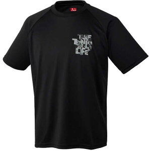 ニッタク 卓球用品 Nittaku ユニセックス ワンポイントTシャツ ブラック XO NX2016