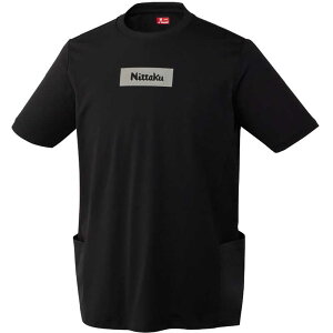 ニッタク 卓球用品 Nittaku ユニセックス WポケットTシャツ ブラック S NX2017