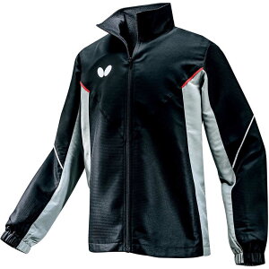 バタフライ 卓球用品 Butterfly ユニセックス BTY・ウィンドブレーカージャケット ブラック SS 46260