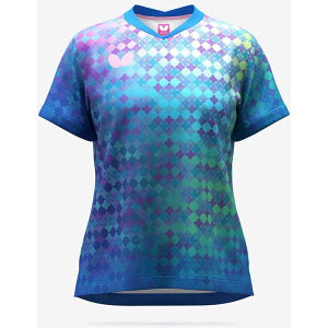 バタフライ 卓球用品 Butterfly レディース ミナレア・シャツ ブルー O 46549