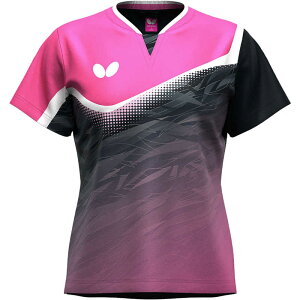 バタフライ 卓球用品 Butterfly レディース ラウリー・シャツ・レディース ロゼ XO 47169