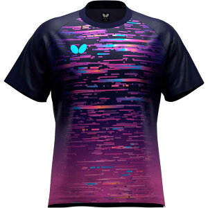 バタフライ 卓球用品 Butterfly ユニセックス キリアル・Tシャツ ネイビー L 47200