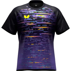 バタフライ 卓球用品 Butterfly ユニセックス キリアル・Tシャツ ブラック SS 47200