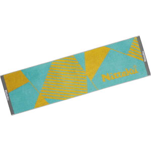 ニッタク 卓球用品 Nittaku ポリゴンスポーツタオル ターコイズ NL9290