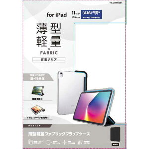 GR@ELECOM@iPad11C` (A16) 10.9C` (10) tbvP[X ^y t@ubN wʃNA 2AO@TB-A25RWVCBK