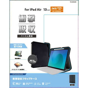 GR@ELECOM@13C`iPadAir (M2) tbvP[X Ռz ApplePencil[ X[vΉ@TB-A25XSABK