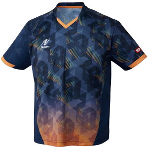 ニッタク 卓球用品 Nittaku ユニセックス スカイコープシャツ ネイビー M NW2214