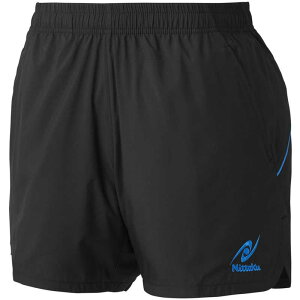 ニッタク 卓球用品 男女兼用 カルマルショーツ XO ブラック×ブルー NW-2509